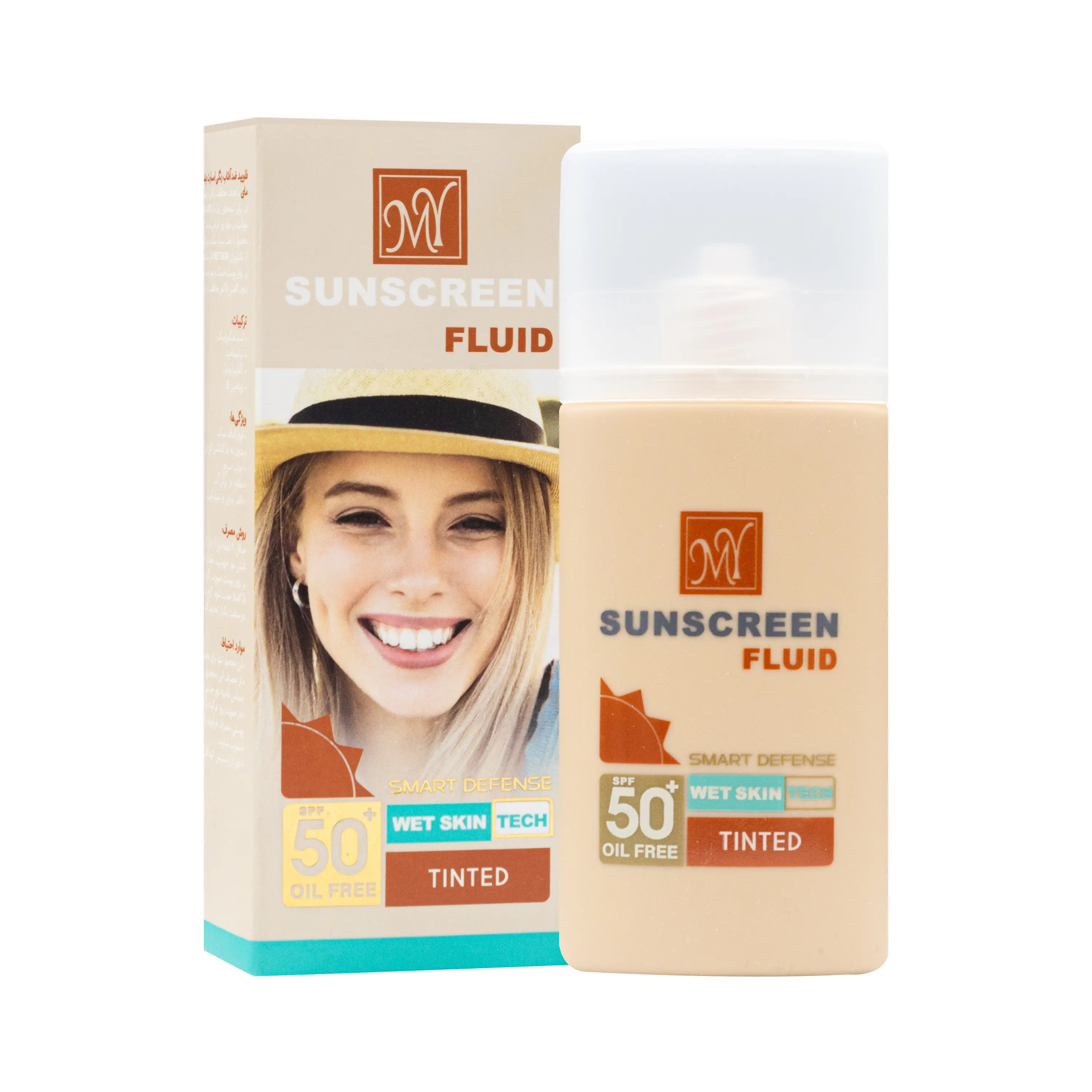 فلوئید ضدآفتاب اسمارت دیفنس +SPF50 رنگی مای